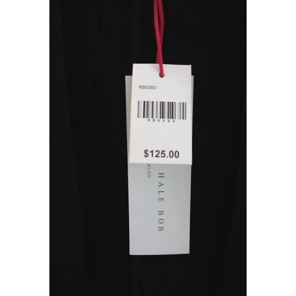 HB by Hale Bob RB5060 Women's Sz Large Black Open Front Oversized Cardigan - Picture 4 of 9